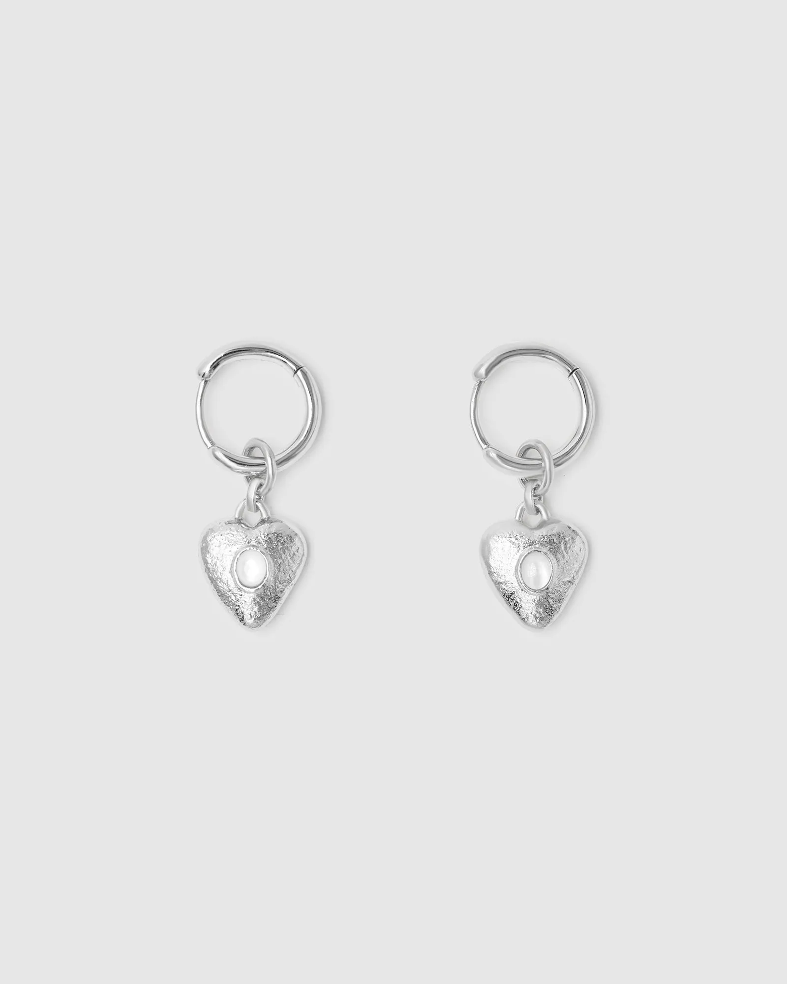 Pearl Locket Earrings