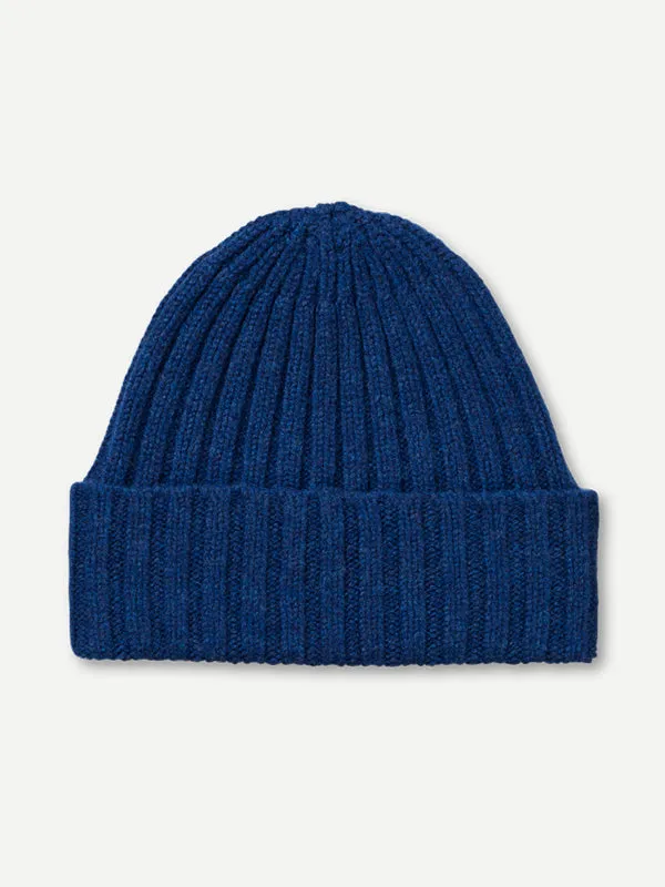 PLAIN RIBBED HAT GOLDEN EYE