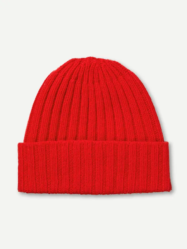 PLAIN RIBBED HAT GOLDEN EYE