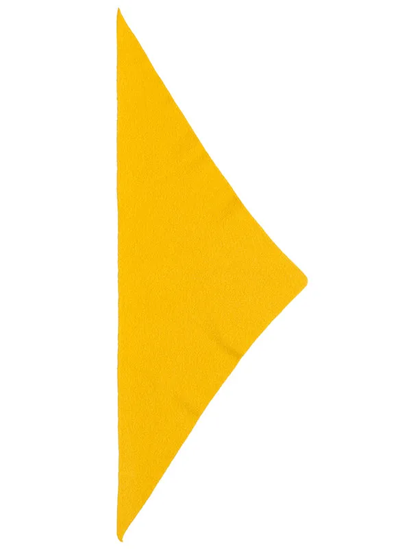 Plain Triangle Neckerchief Golden Eye