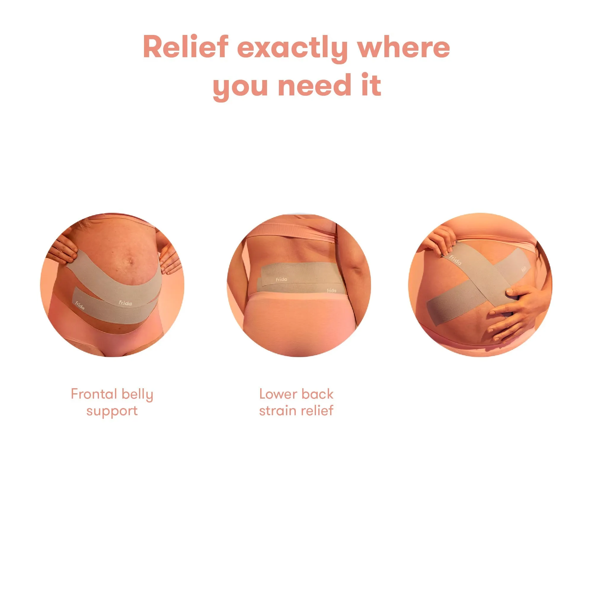 Pregnancy Belly Tape for Pain   Strain Relief