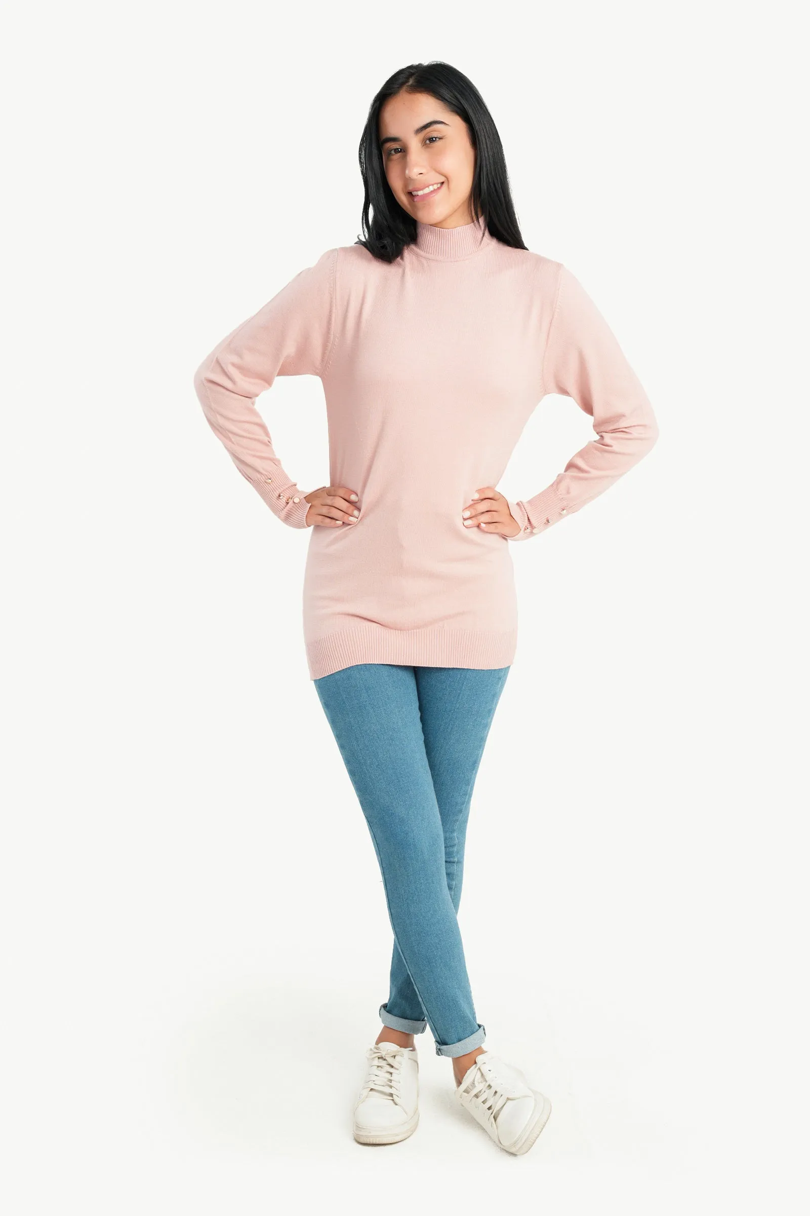 Regular Fit Slip On Pullover