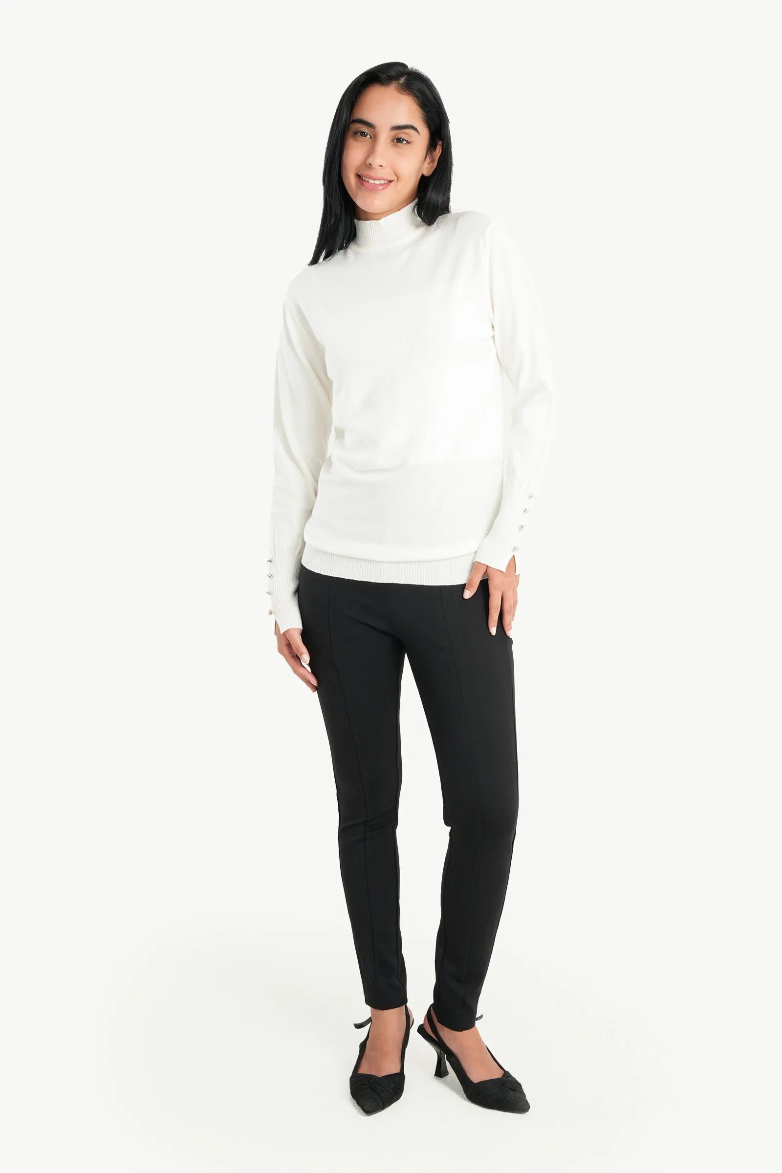 Regular Fit Slip On Pullover