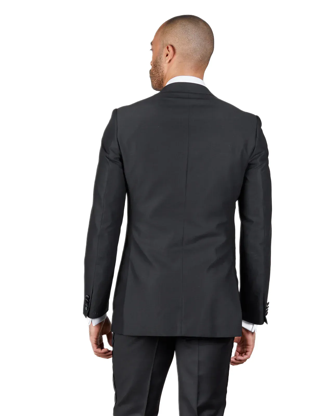 Rembrandt Peak Lapel Trace Dinner Jacket with Lotus Trouser Suit set