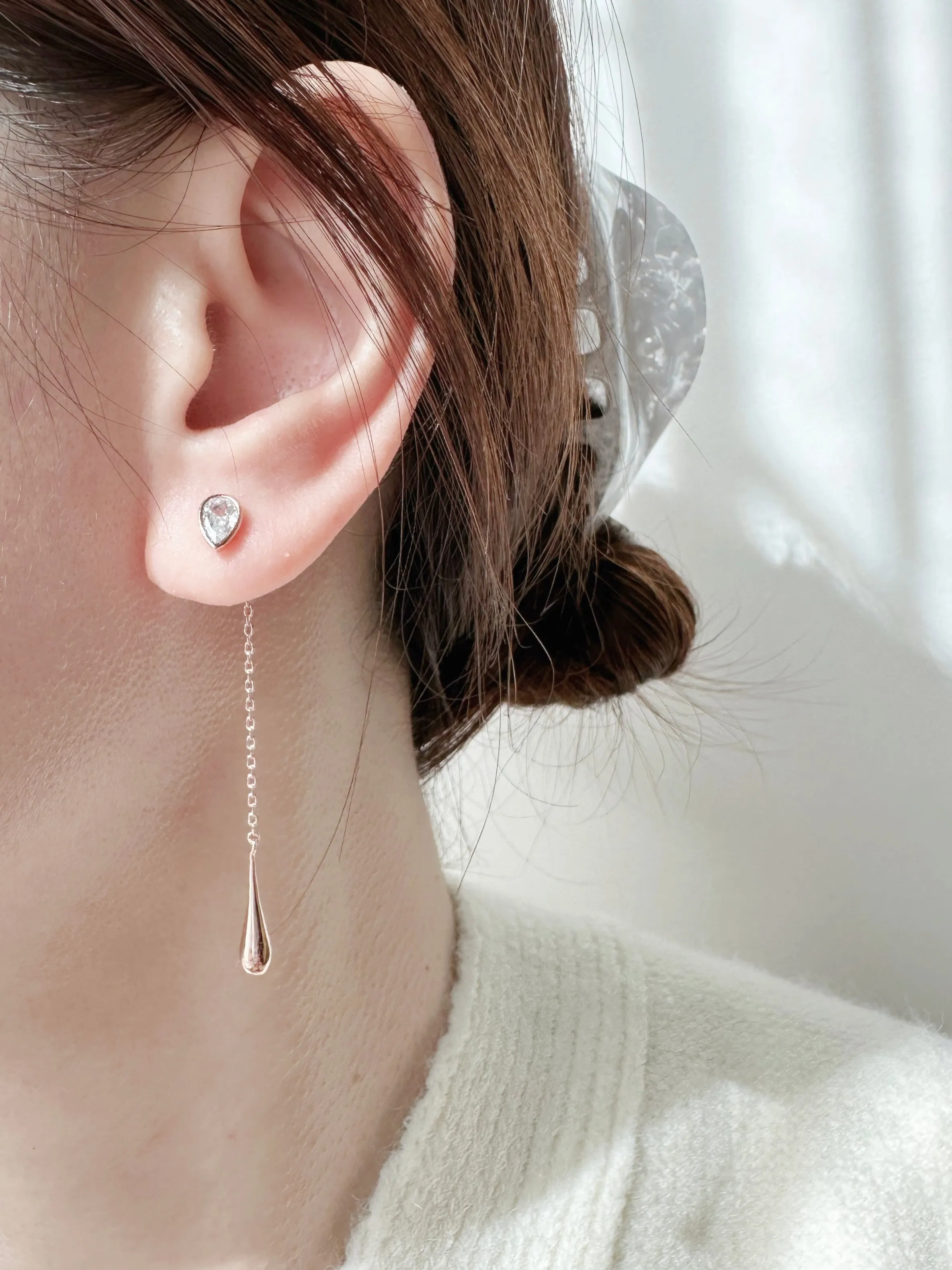 Rose Gold Ariene Earrings