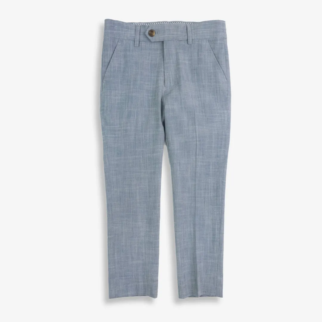 Stretchy Suit Pants | Stone