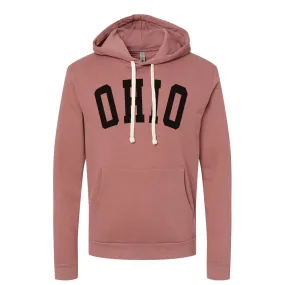 Tailgate Ohio black - Fleece Hoodie