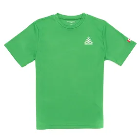 TECH T-SHIRT-SCOUT-GREEN - ADULT