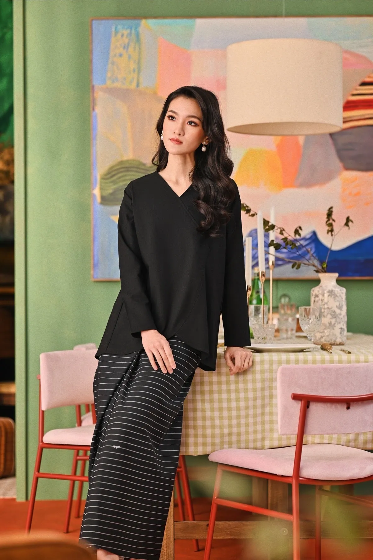 The Capai Women Caya Blouse - Black