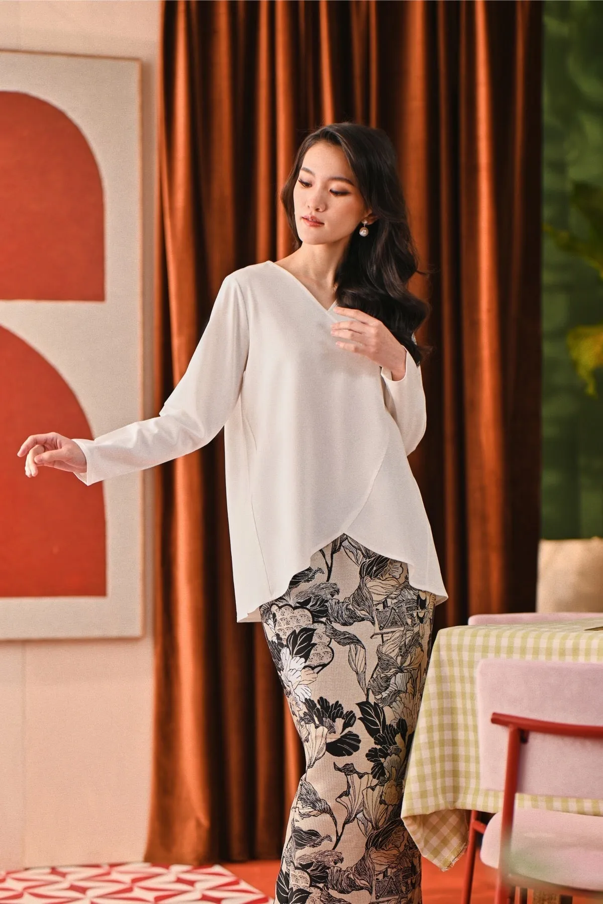 The Capai Women Caya Blouse - White