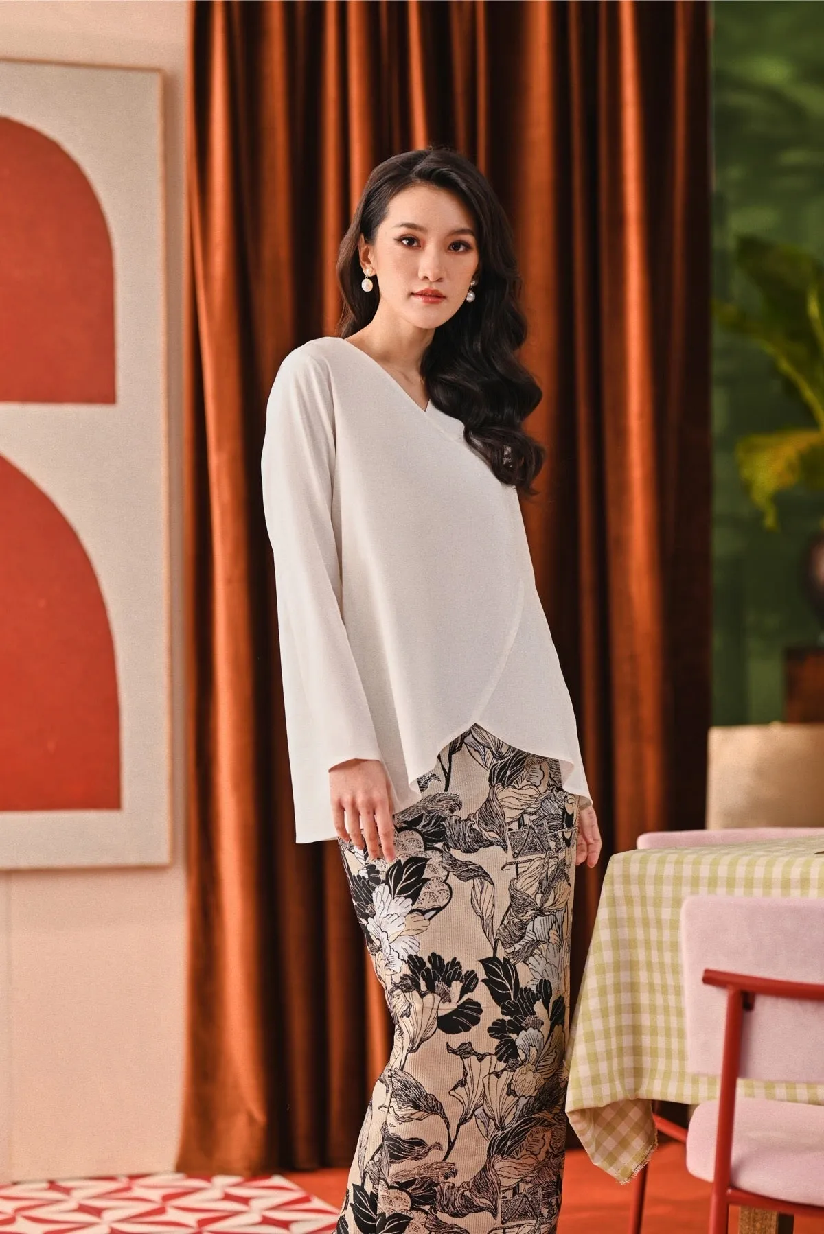 The Capai Women Caya Blouse - White