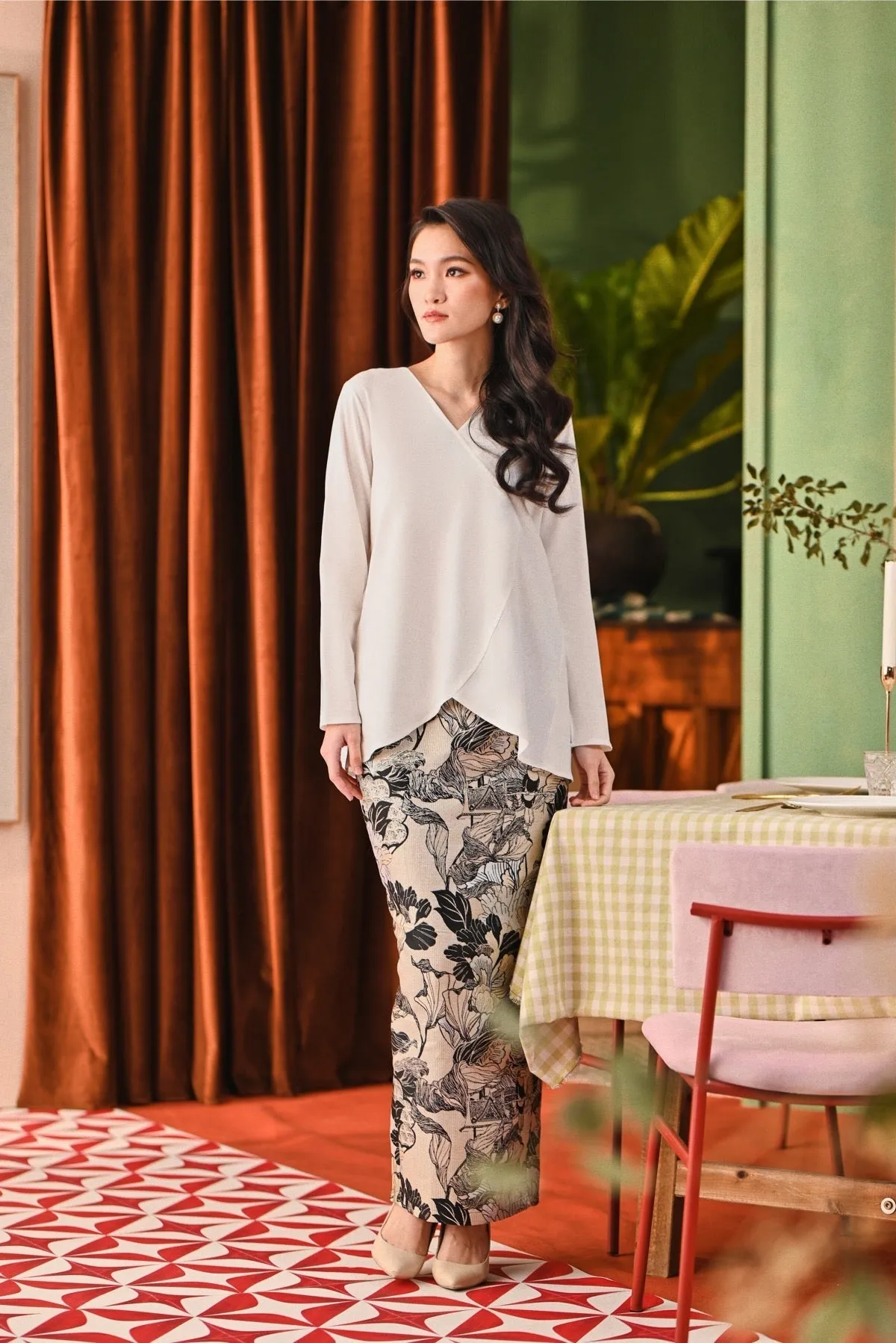 The Capai Women Caya Blouse - White