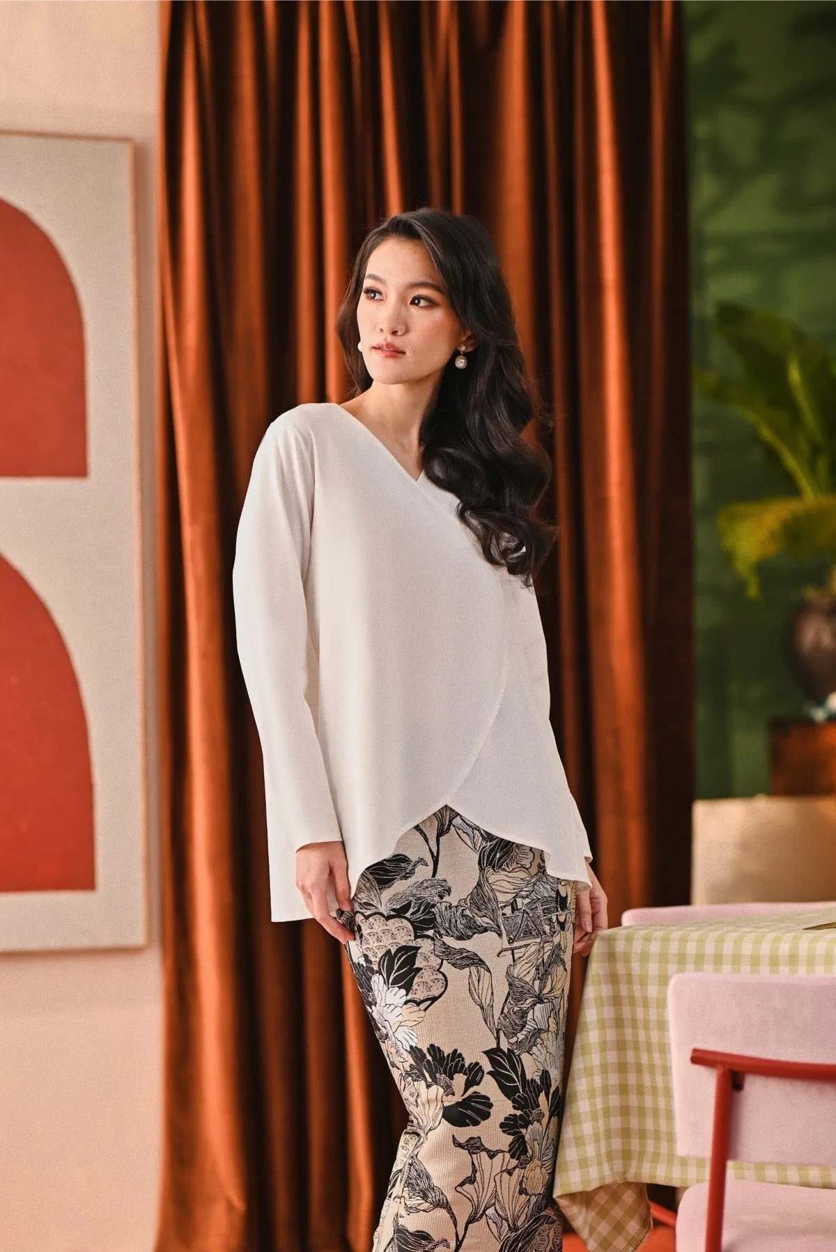 The Capai Women Caya Blouse - White