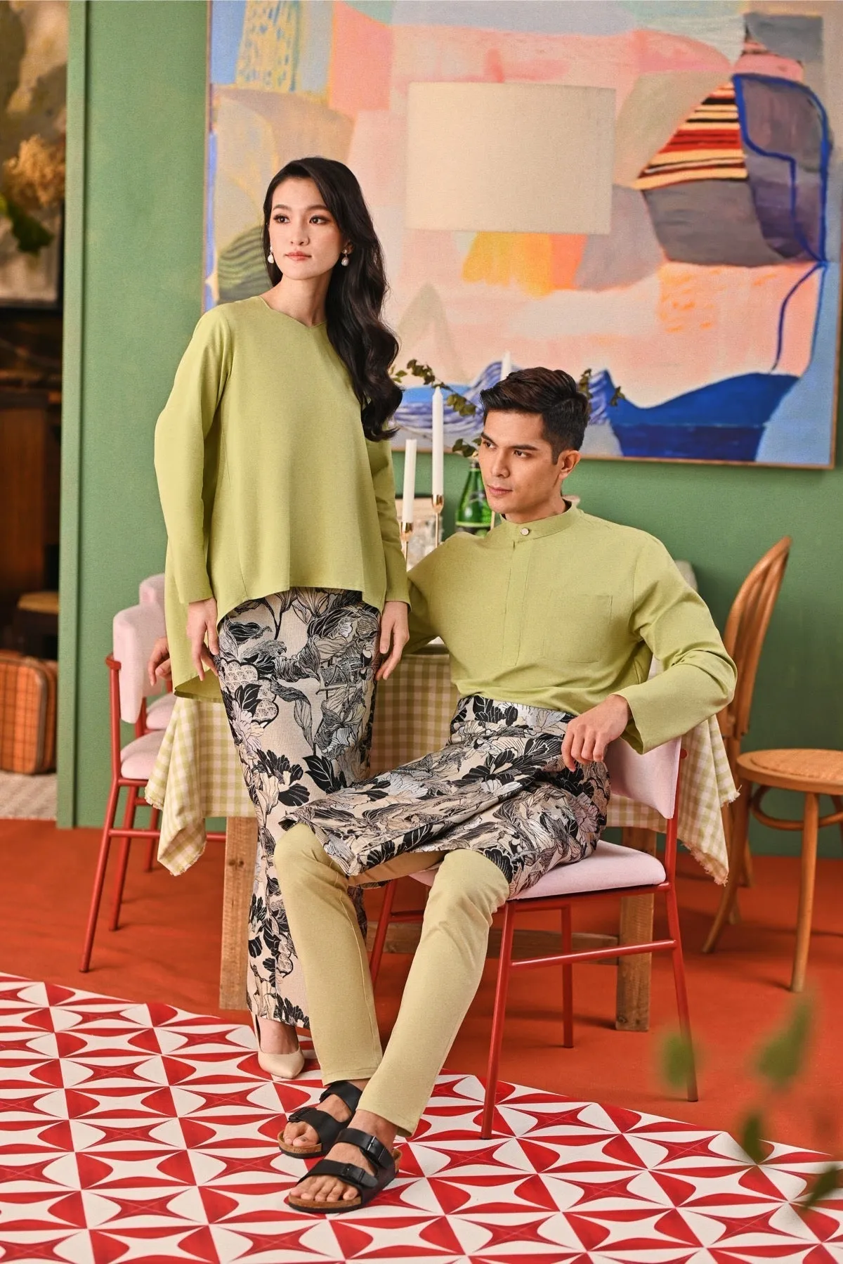 The Capai Women Foxy Blouse - Tea Green