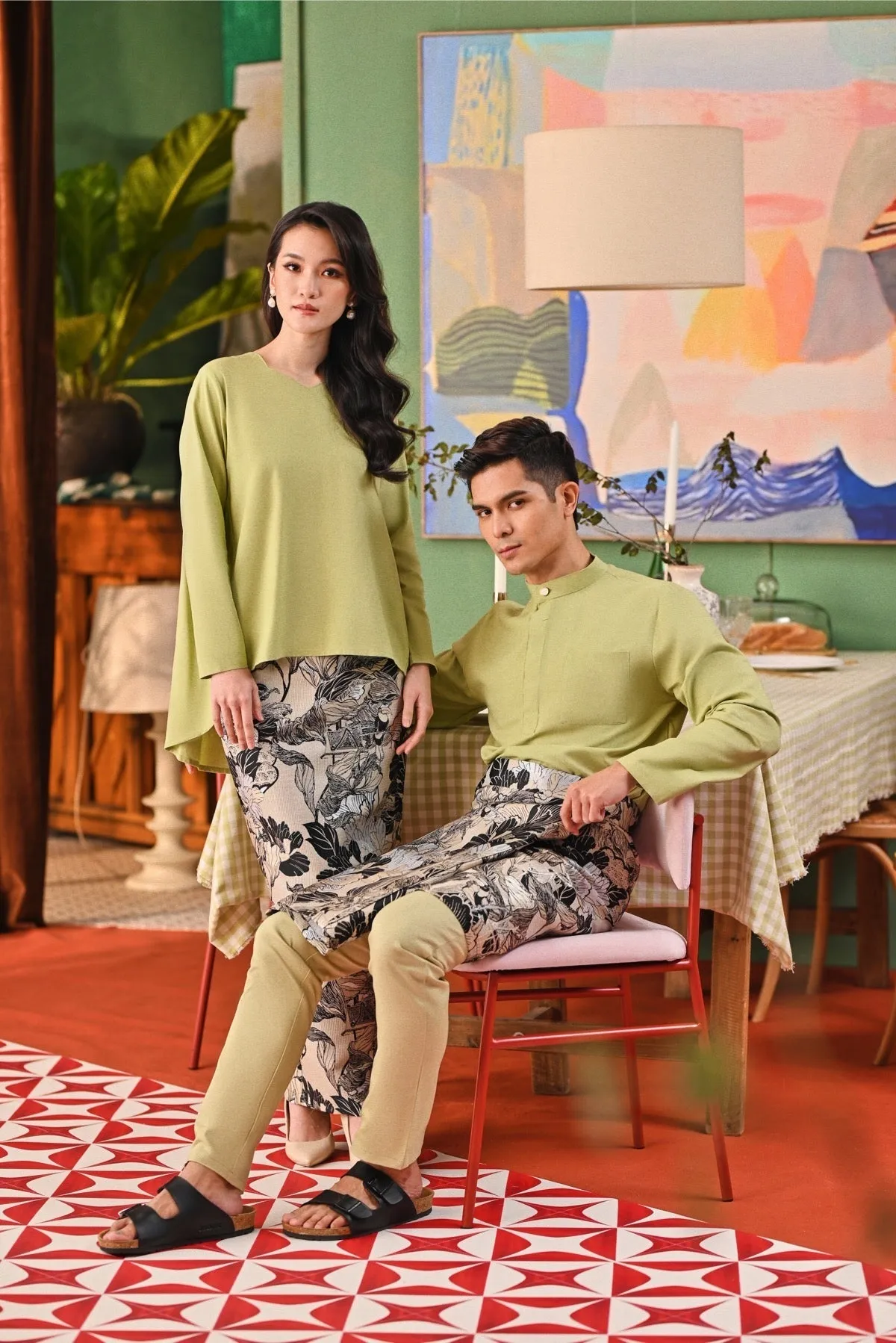 The Capai Women Foxy Blouse - Tea Green