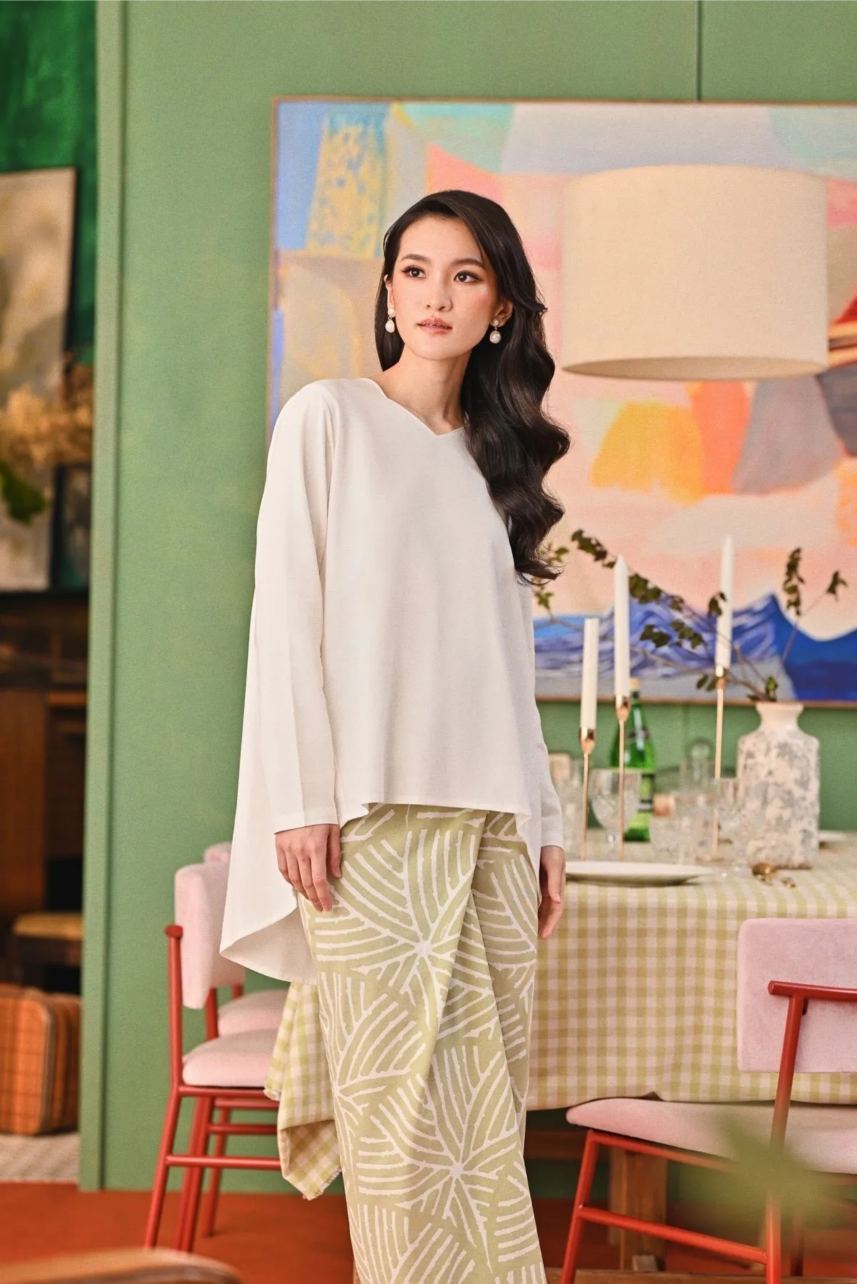 The Capai Women Foxy Blouse - White