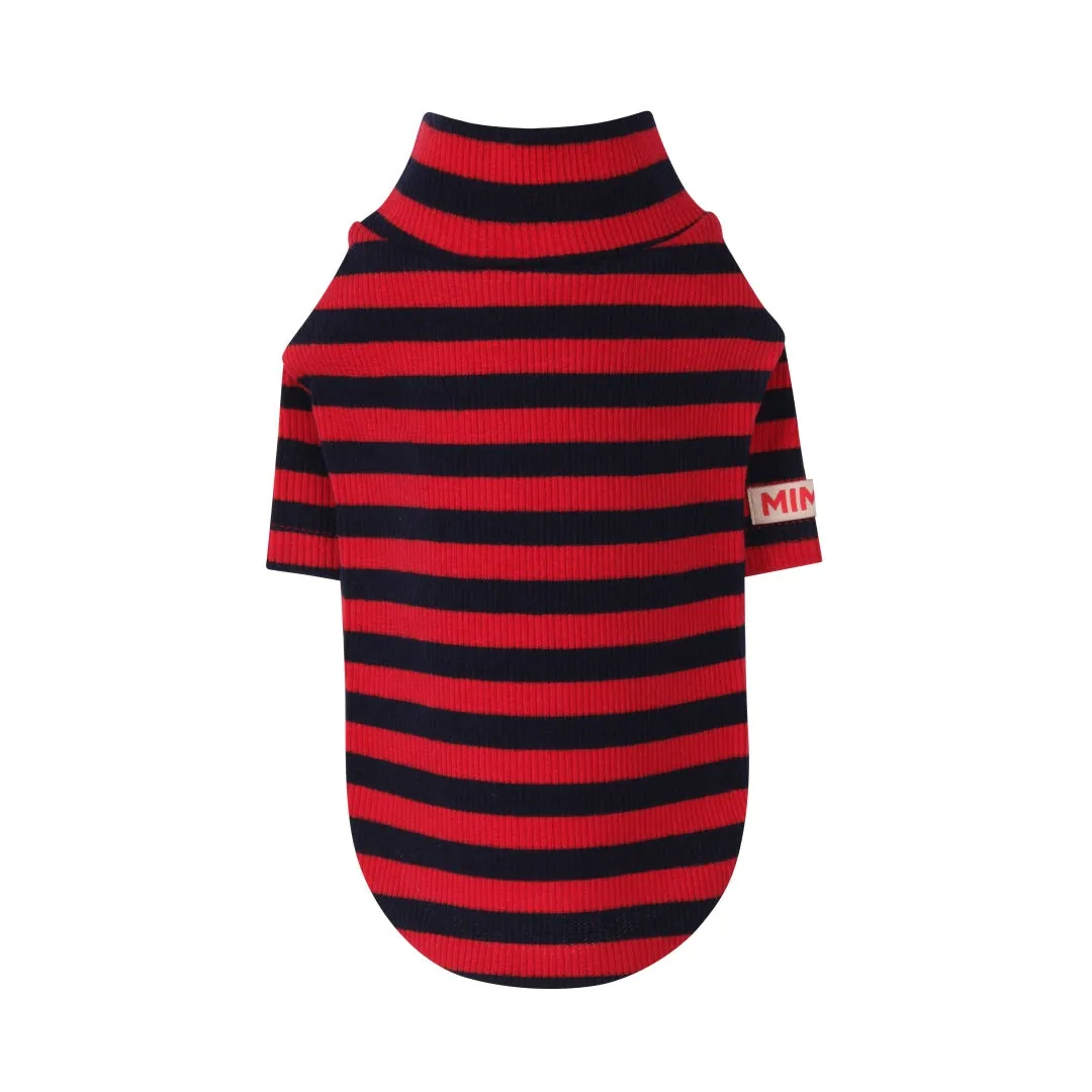 The Paris Escape Turtleneck - Red