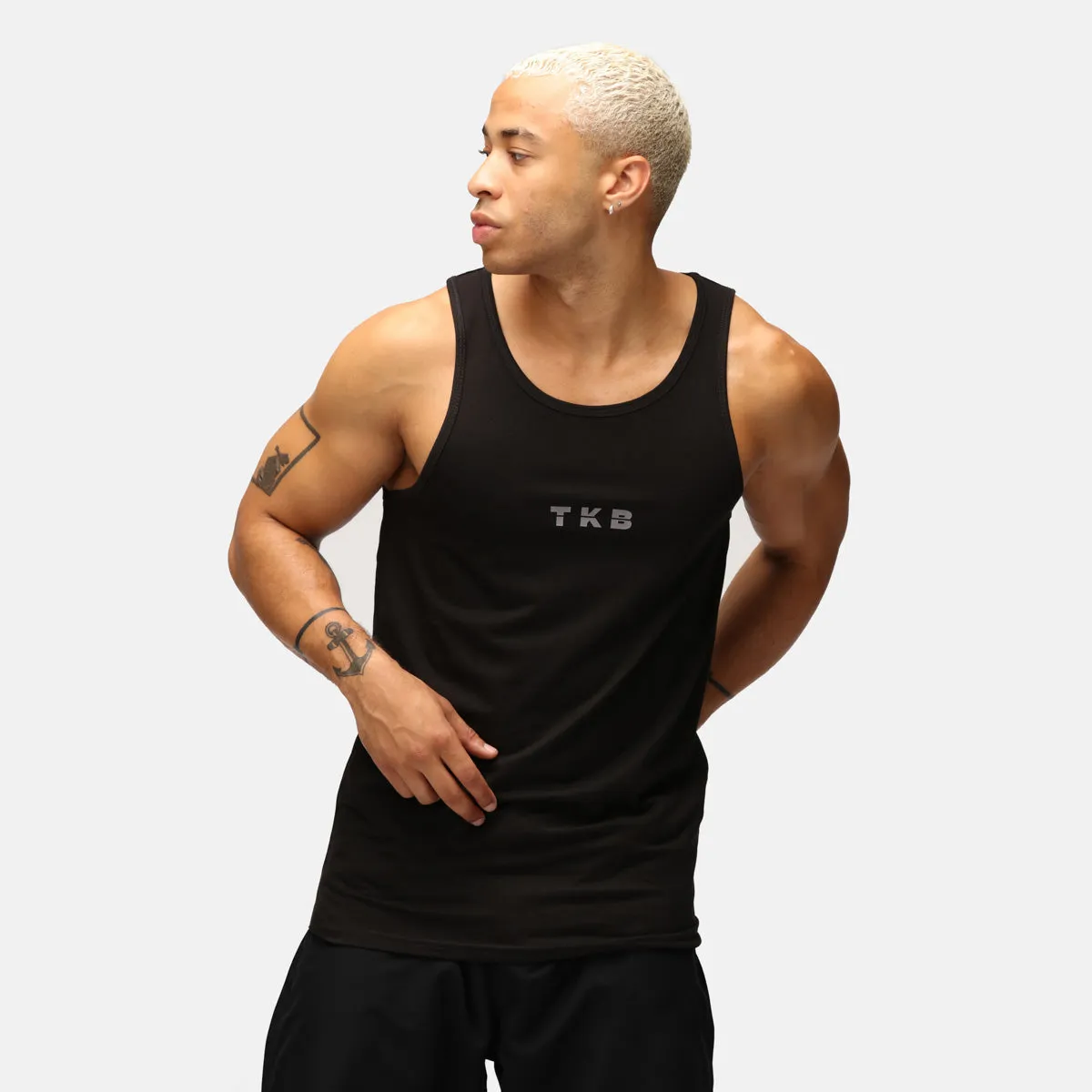 TKB Man Black Tri Blend Vest