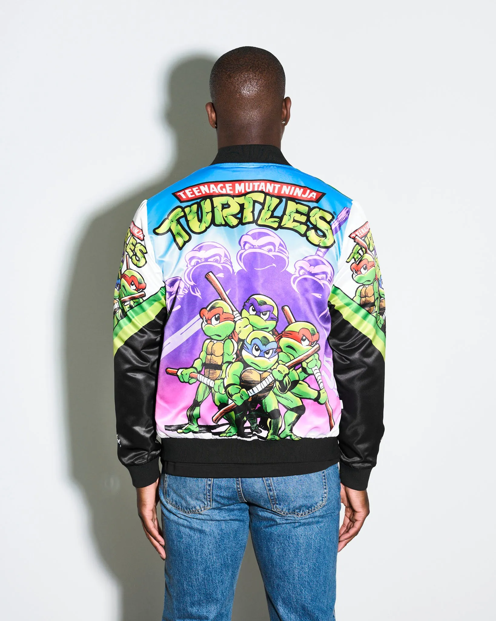 TMNT Adventures The Early Years Issue #71 Fanimation Satin Jacket