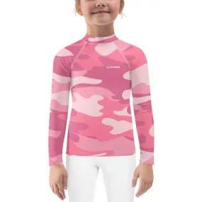 UPF 50 RASH GUARD PINK CAMO