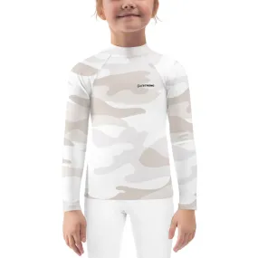 UPF 50 RASH GUARD WHITE CAMO