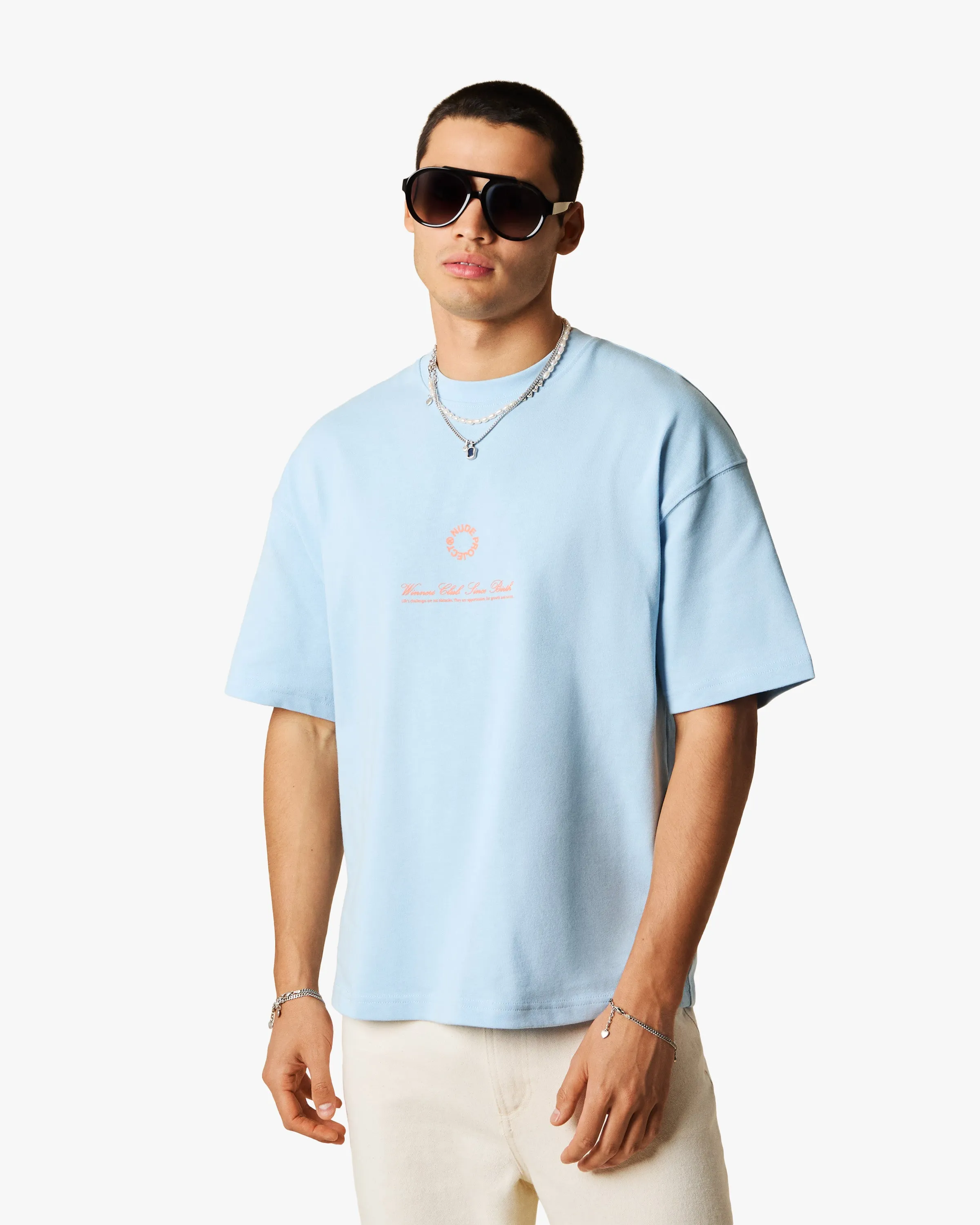 VIRGINITY TEE BABY BLUE