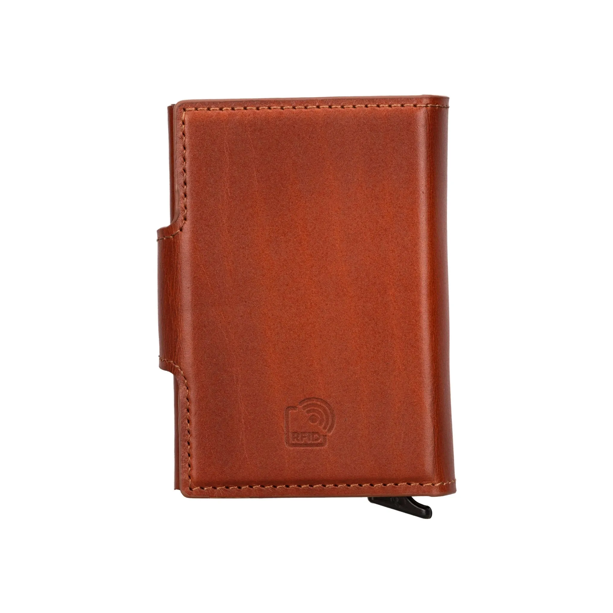 Wade Detachable Mini Wallet with RFID, Burnished Tan