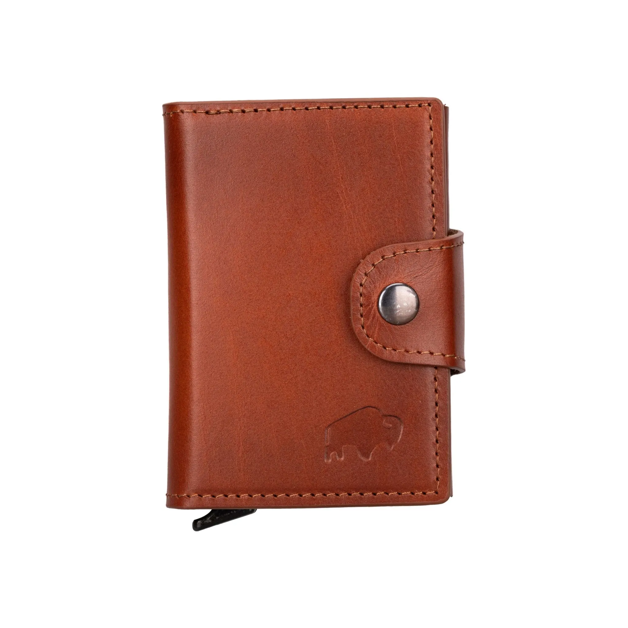 Wade Detachable Mini Wallet with RFID, Burnished Tan