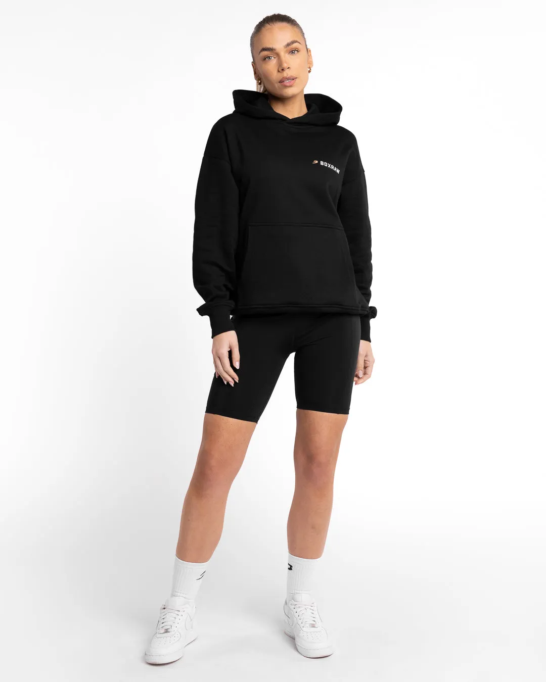 We Don't Play Boxing Oversized Hoodie - Black