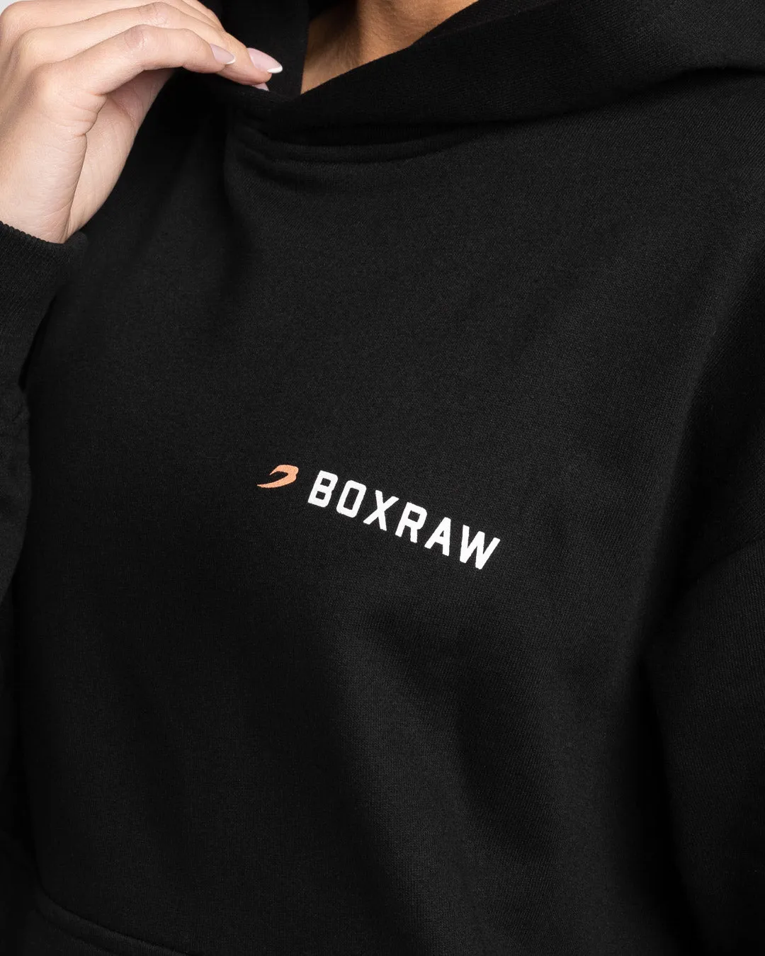 We Don't Play Boxing Oversized Hoodie - Black