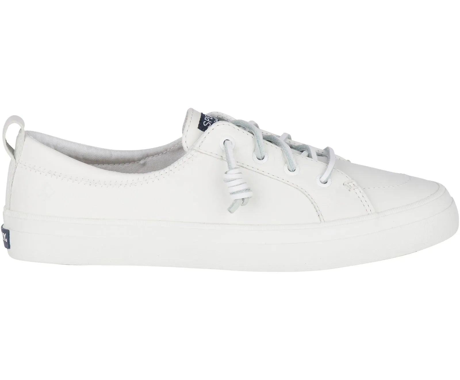 Women's Crest Vibe Leather White