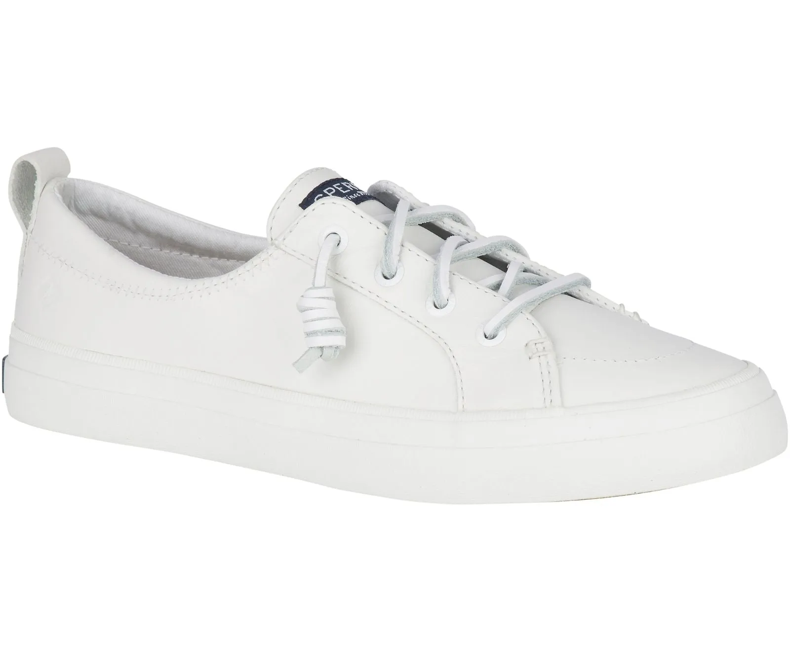 Women's Crest Vibe Leather White