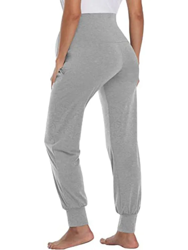 Women's Maternity Casual Cuffed Trousers