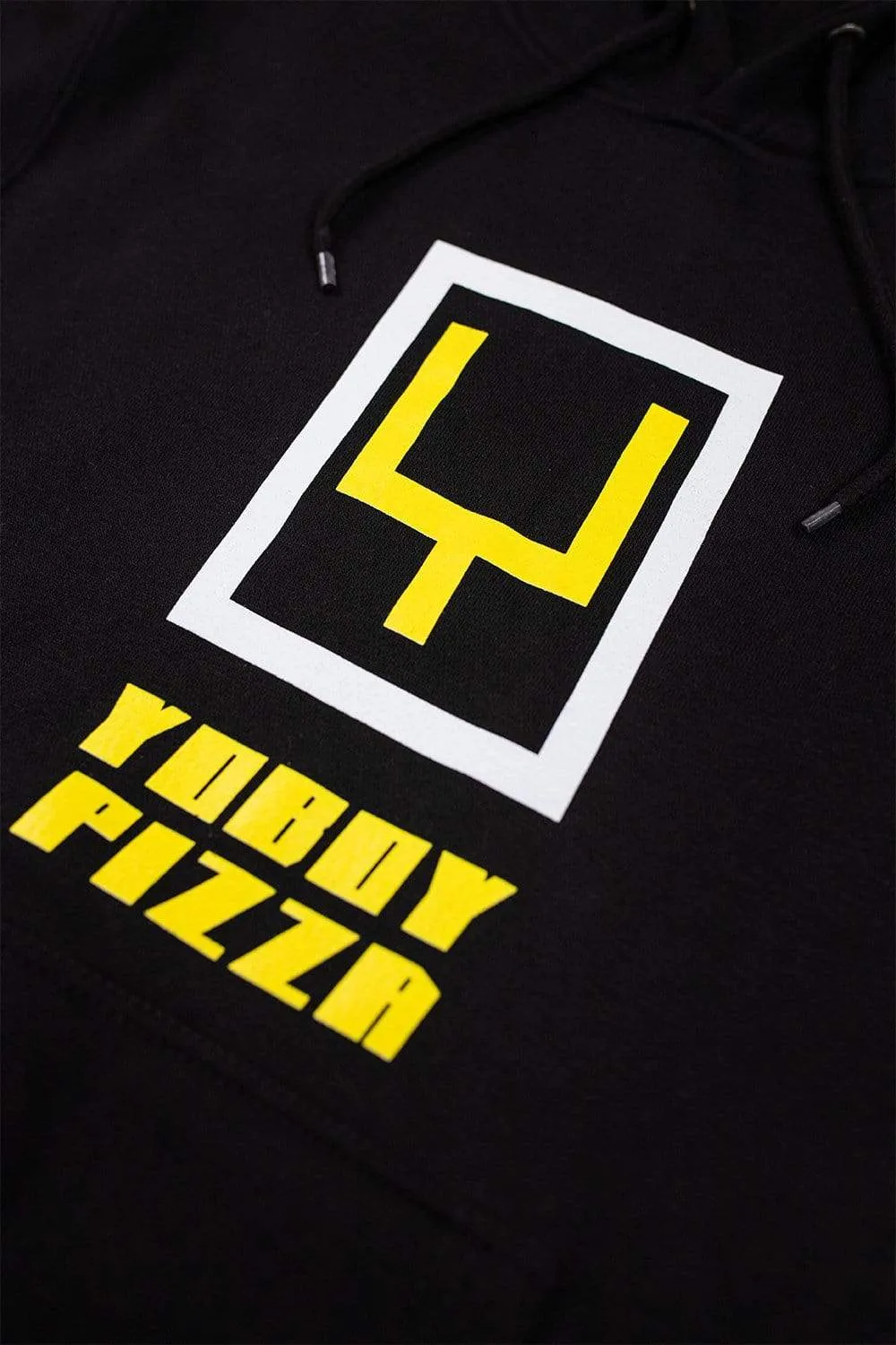 YOBOY PIZZA Limited Edition Field Goal Black Hoodie