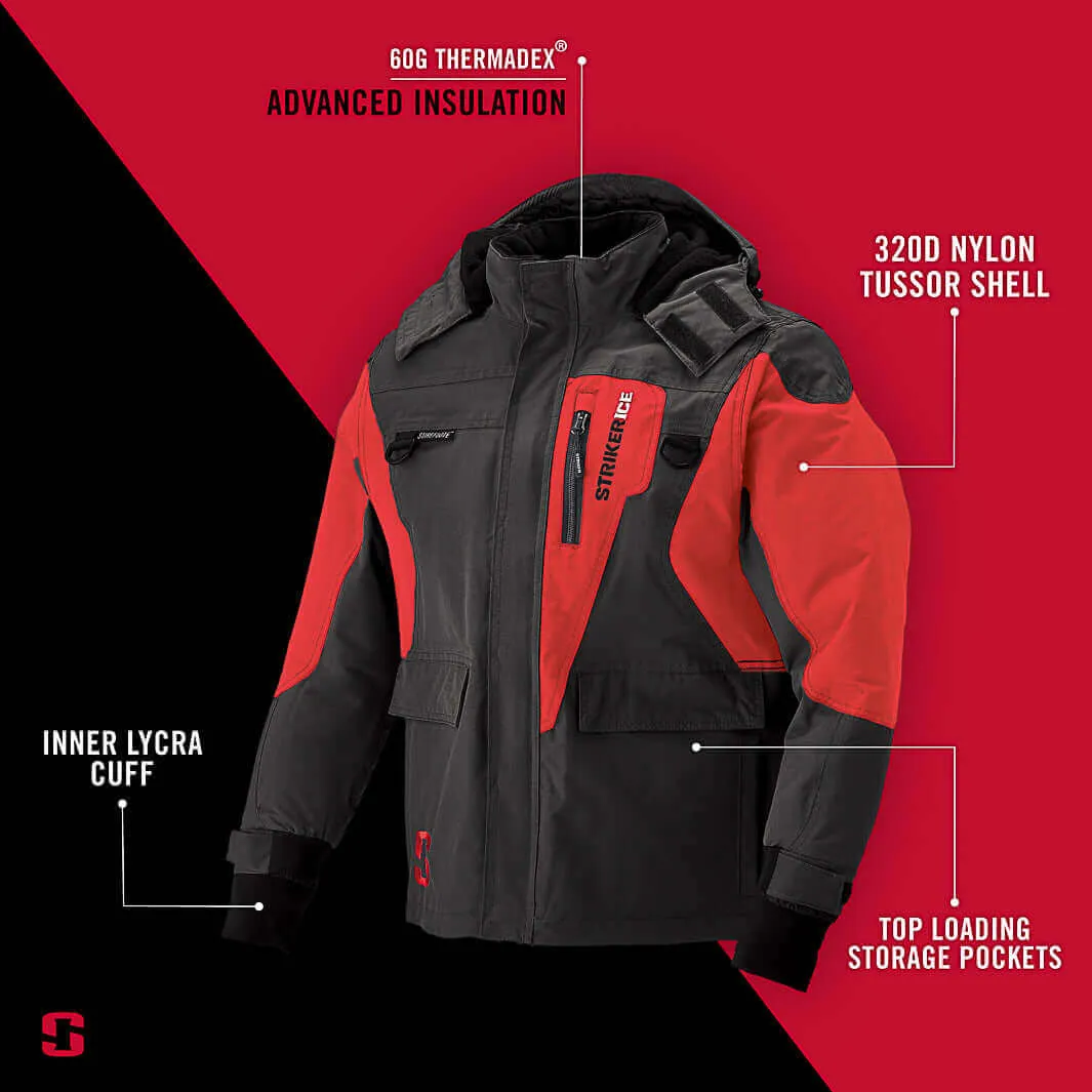 Youth Predator Jacket - Black/Red